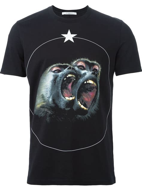 givenchy monkey t shirt|Givenchy t shirt euro.